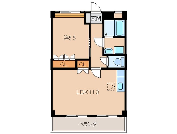 紀ノ川駅 徒歩13分 1階の物件間取画像